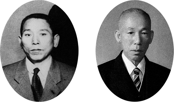 象印品牌創辦人市川銀三郎（兄）と金三郎（弟）