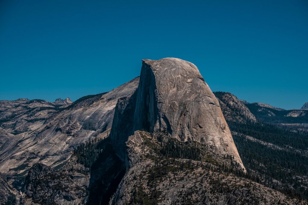 Half Dome Rock Formation